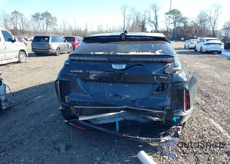 2023 Cad Lyriq from USA, damaged, VIN 1GYKPMRK7PZ003199